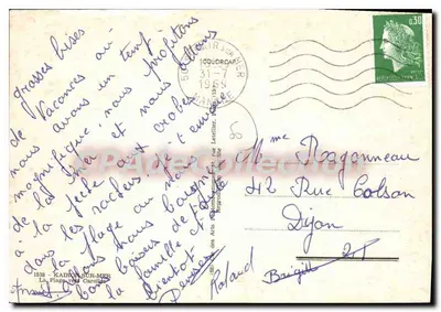Kailton-sur-Mer — praia animada — COLORCAP n°1558 — Verso