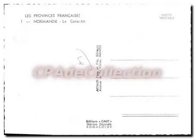 Normandia — Cotentin — Wydawnictwo GABY, Nantes — Rewers