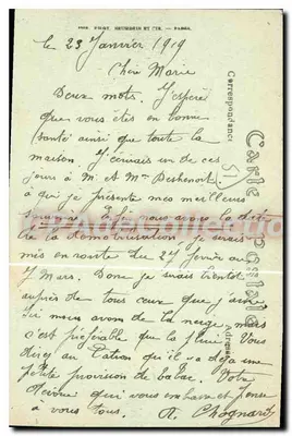 Chalons-sur-Marne — Prefektura i ulica Carnol — ND. Fot. — Rewers
