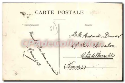 Chalons-sur-Marne — Ponte di Marne e Via di Madagascar — L. Coix, edit., Chalons-sur-Marne — Verso