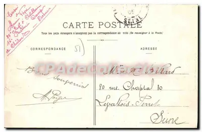 Camp de Coupes — Wydawnictwo Militaire Goujon, Mourmelon — N° 30 — Rewers