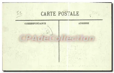 Châlons-sur-Marne — Rue de Marne e Estátua de Carnot — LL. — Verso