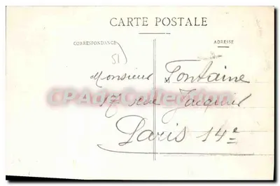 Chalons-sur-Marne — Vista generale — Editore non identificato, n° di serie 2 — Verso
