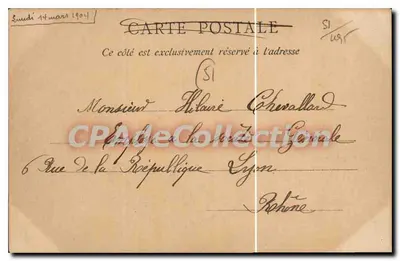 Chalons-sur-Marne — Vista Geral — Péry e Filiais, Châlons-sur-Marne — Verso