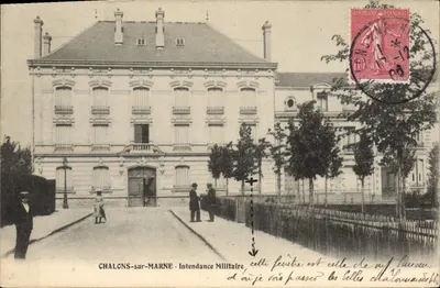 Chalons-sur-Marne - Intendência Militar — editor não visível, número de série ilegível