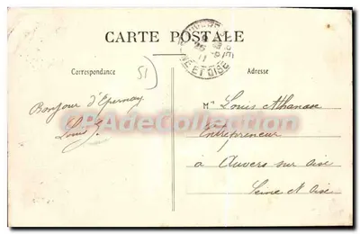 Epernay — Castillo Mercier — La Champagne — Reverso