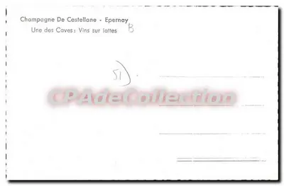 Champagne De Castellane - Epernay — Uma das Caves : Vinos sobre lattes — Verso