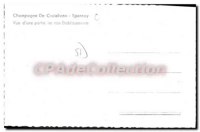 Station van Epernay — Uitzicht op een deel van de installaties — Champagne De Castellane — Achterkant
