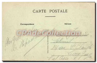 ÉPERNAY — Castelo de Pékin — Ed. Moineau — Verso