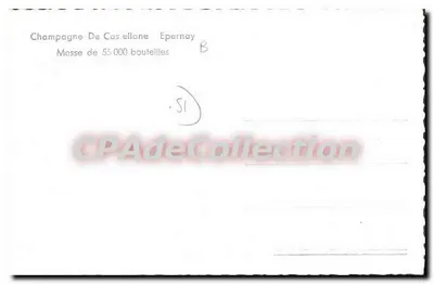 Champagne De Casellane — Epernay — Masa de 55.000 botellas — Reverso