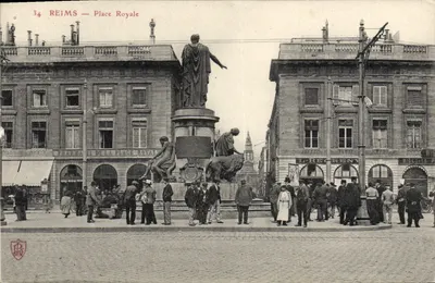 Reims — Place Royale — éditeur inconnu, n° 34