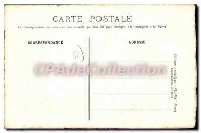 Kathedrale von Reims — Kirchen Frankreichs — Künstleredition SUPRA Paris — Rückseite
