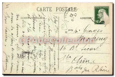 Vitry-le-François — A Igreja — Edição do Grand Bazar, Vitry-le-François — Verso