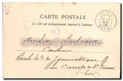 Verzy — Vista Geral — Fot. Bon e Filietto, Castelo-Thilerry — Verso