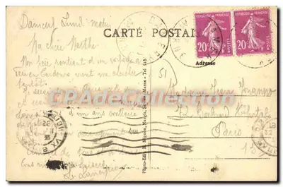 Damery (Marne) — Zamek Boursault i basen — Rewers