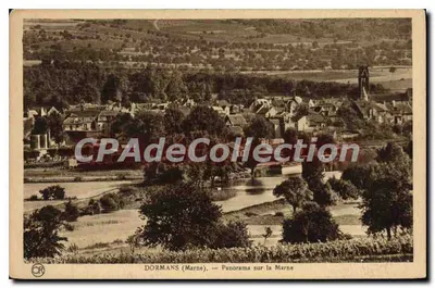 Dormans (Marne) — Panorama sur la Marne — Éditions Hélie