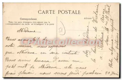 Sillery (Marne) — Avenida da Estação — Edição Prost, tabacs — Verso
