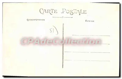 Batalha da Marne — MAILLY-le-PETIT — Rue de la Gare — Bazar Militaire A. Nieps — Verso