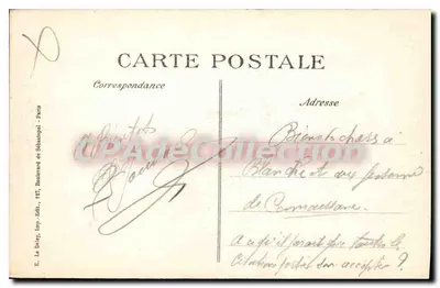 Pargny-sur-Saulx (Marne) — ruínas após 1914-15 — E.P.D. — série 34m — Verso
