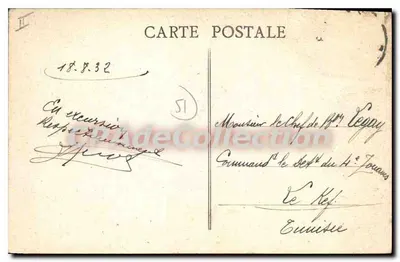 Fismes (Marne) — Puente Memorial Americano — Hughes-Turpin — Reverso