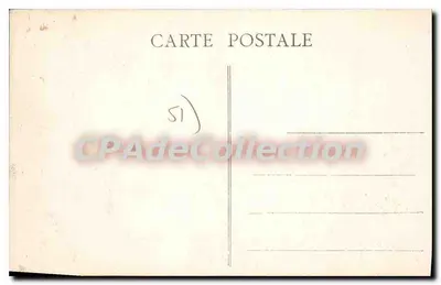 O Refúgio dos Ferroviários de St-MARTIN-d'ABLOIS (Marne) — Sala de Leitura — Poiret, fot., Épernay — Verso