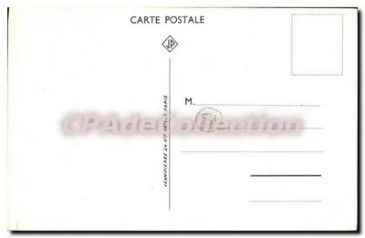 Champagne — antieke ansichtkaart — uitgever ODE — Achterkant