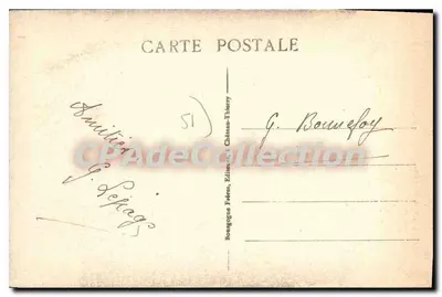 Vertus-Champagne (Marne) — Porta Baudet — Edição Doublet — Verso
