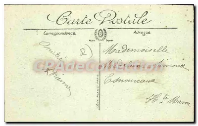 Bourbonne-les-Bains — Rue des Bains — LL. — Editor LL. n°57 — Verso