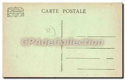 Bourbonne-les-Bains (Hte-Marne) — Vista geral — Impressora da Chicória em Bourbonne-les-Bains — Verso