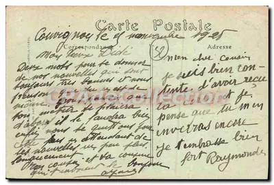 Langres — Kasa oszczędności — ND Phot. — Rewers