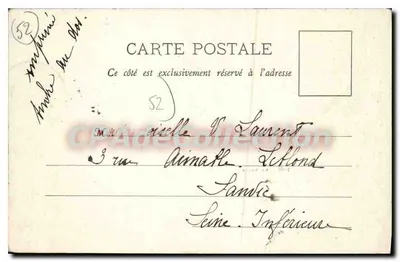 Langres, Urząd Miasta — A. Voygier fot.-wyd. — nr 52 — Rewers