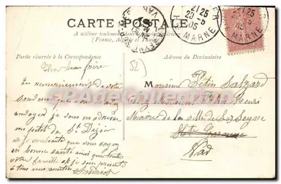 Saint-Dizier — O Teatro — Fototipia A. Rep-et Filletie em Château-Thierry — coleção R-F — Verso