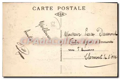 Saint-Dizier — Le Kiosque à musique et Jeu de Tennis du Jard — Éd. E. Talot n°12 — Rewers