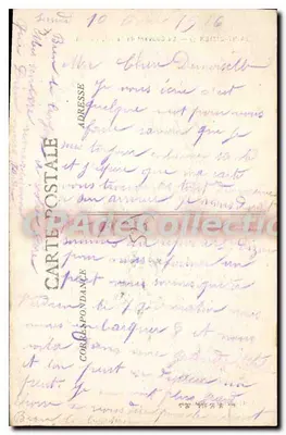Saint-Dizier — O Convento da Reparação — O.J. — Edição Gauthier, St-Dizier — Verso
