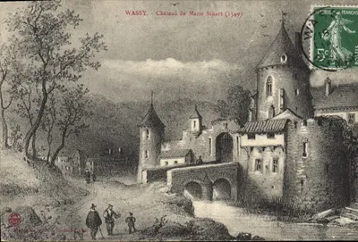 Wassay - Castelo de Maria Stuart (1549) — C. Krasnous, Gîte, Humbert fot.