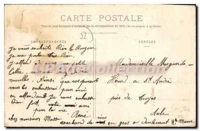 Doulevant-le-Château — O Castelo (2) — Editor: C. Lizer — Verso