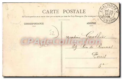 Chalindrey - O Village - Vista geral — Paul Wougès, editor & Langres — Verso