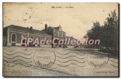 Laval — Le Gare — A. Lanlire Éditeur, Roncq