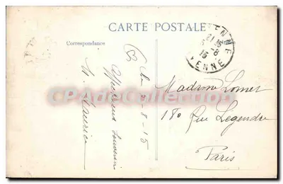Mayenne — O Viaduto — H. 3. — Editor Heil — Verso