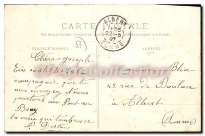 Landivy (Mayenne) — Velho Castelo Senhorial de Mausson — Cliché E. R. — Verso