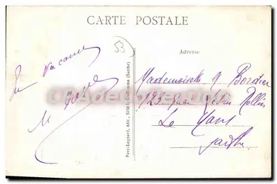 Sainte-Suzanne (Mayenne) — Virgem de Beausoleil — Payy-Legard, editor Stilé-Guilaine (Sarthe) — Verso