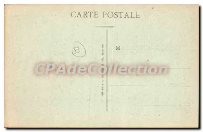 Kasteel van Chângé — De Mooie Kastelen van Bretagne — J. Sorel, uitgever, n°54 — Achterkant