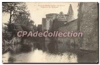 Ruínas de Mortier-Grolles - As Douves - St-Quentin (La Mayenne)