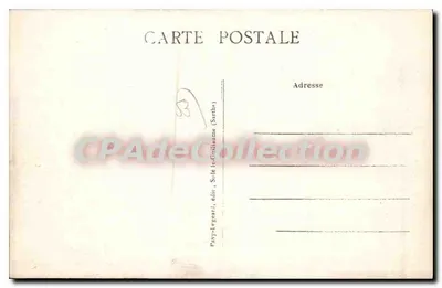 Ste-Suzanne (Mayenne) — Dolmen dos Erveos — Paye-Légaré, editor, Sillé-le-Guillaume (Sarthe) — Verso