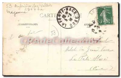 Ambrières-les-Vallées - Quartier des Rocs — Tessler, editor, em Ambrières — Verso