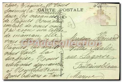 Lunéville — Allgemeiner Blick — Verleger C. Luneville, Nr. 22881 — Rückseite