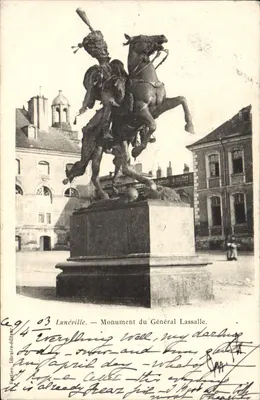 Lunéville — Denkmal des Generals Lassalle — Postbeamter, Buchhändler-Verleger