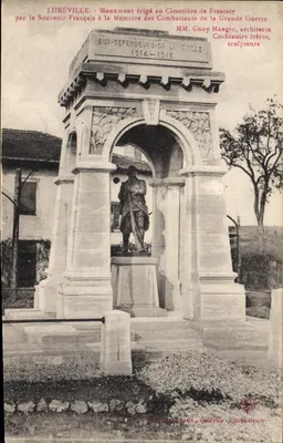 Lunéville - Denkmal für die Verteidiger von Lunéville - 1914-1918