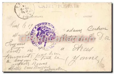 Toul - A Moselle — vista do rio e da catedral — Maison des Magasins Réunis, editora, Toul — Verso