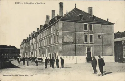 Toul - 6e Bataillon d'Artillerie — Maison des Magasins Réunis, édit. Toul
